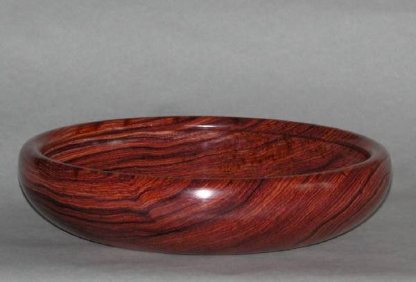 Cocobolo Rolled Rim Bowl